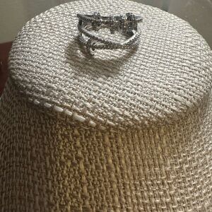 NWOT APM Monaco  CROISETTE
Triple Ring With Sliding Hoops